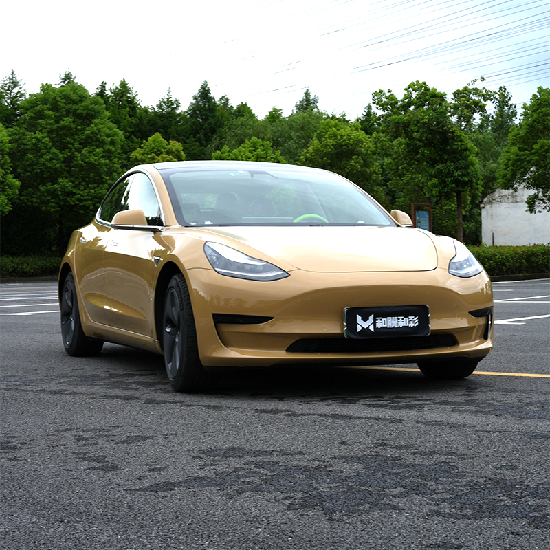 Film PPF en TPU auto-réparant Jaune Désert