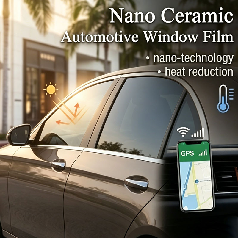Film pour vitres automobiles nano-céramique