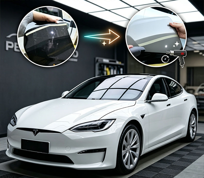 PPF Transparent En TPU Auto-Réparation Instantanée