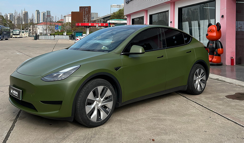Vert olive foncé super mat